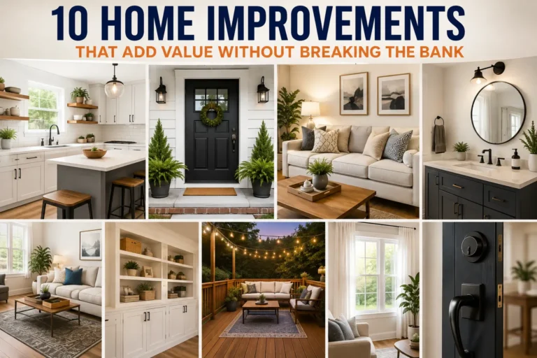 10 Home Improvements That Add Value Without Breaking the Bank